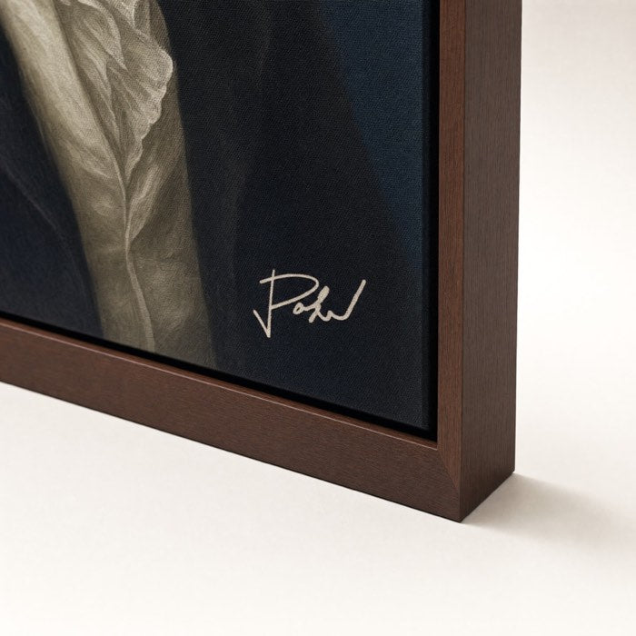 Walnut frame