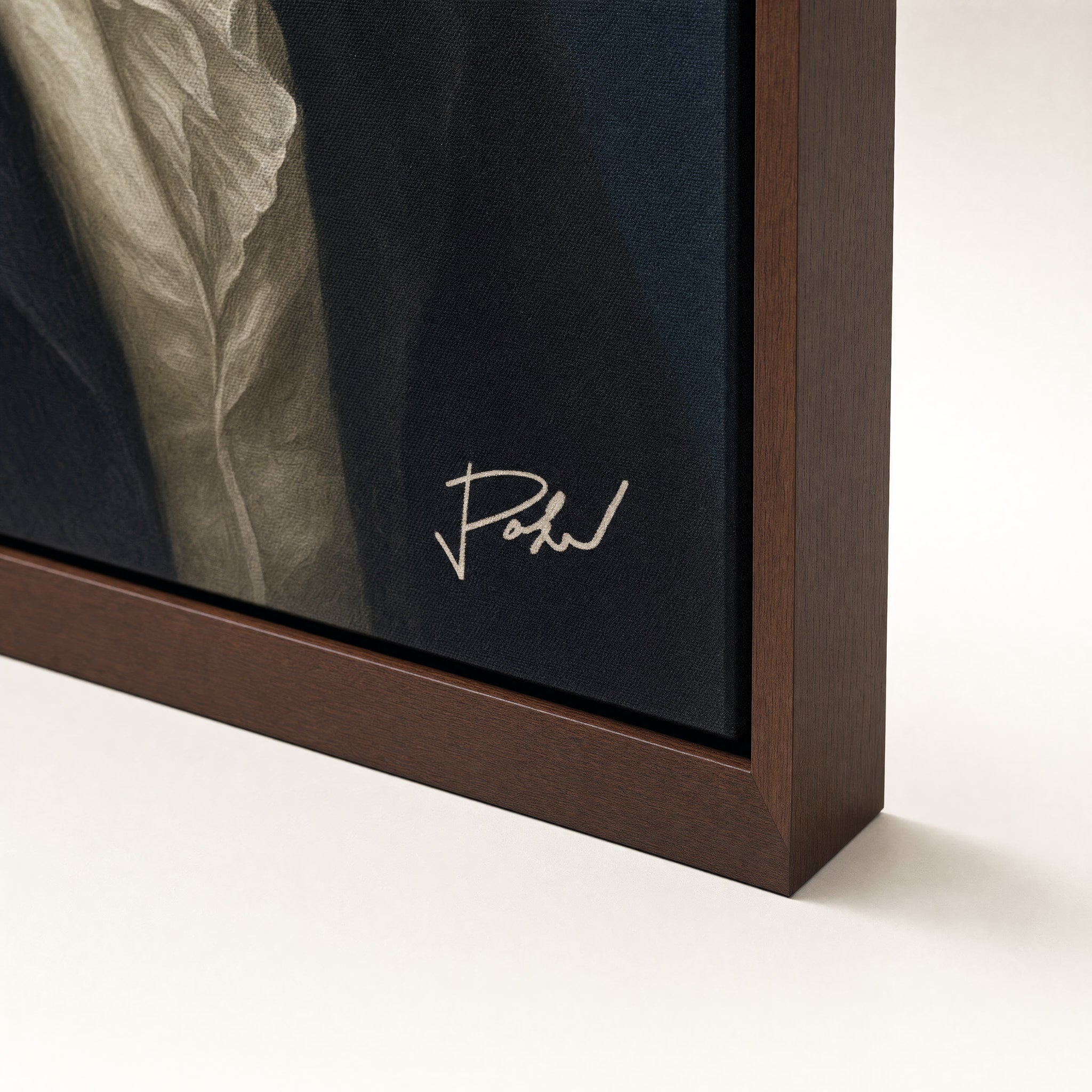 Walnut frame